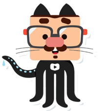 imagem do gustavo guanabara como um gato